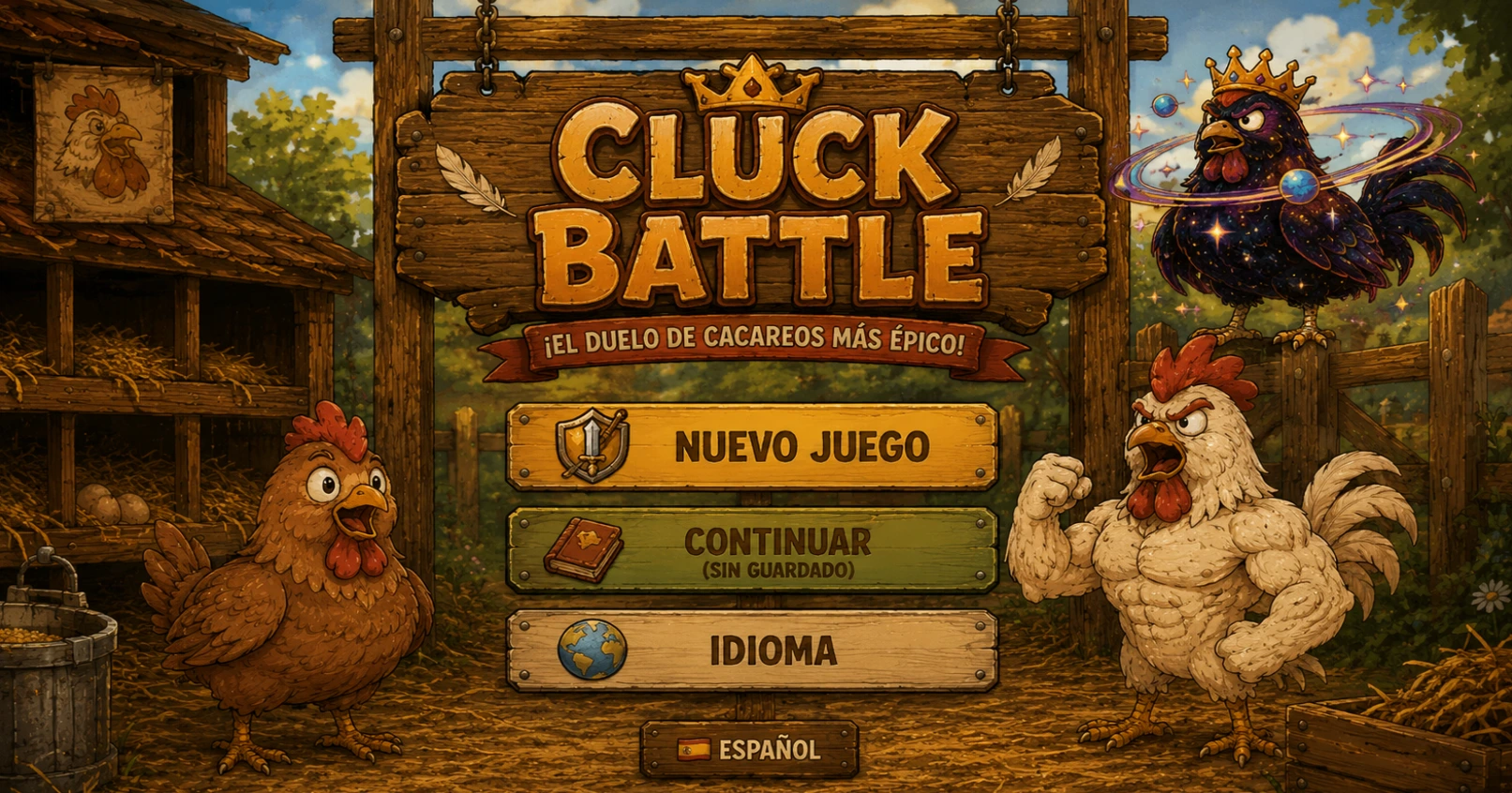 Cluck Battle gameplay screenshot for field note 1