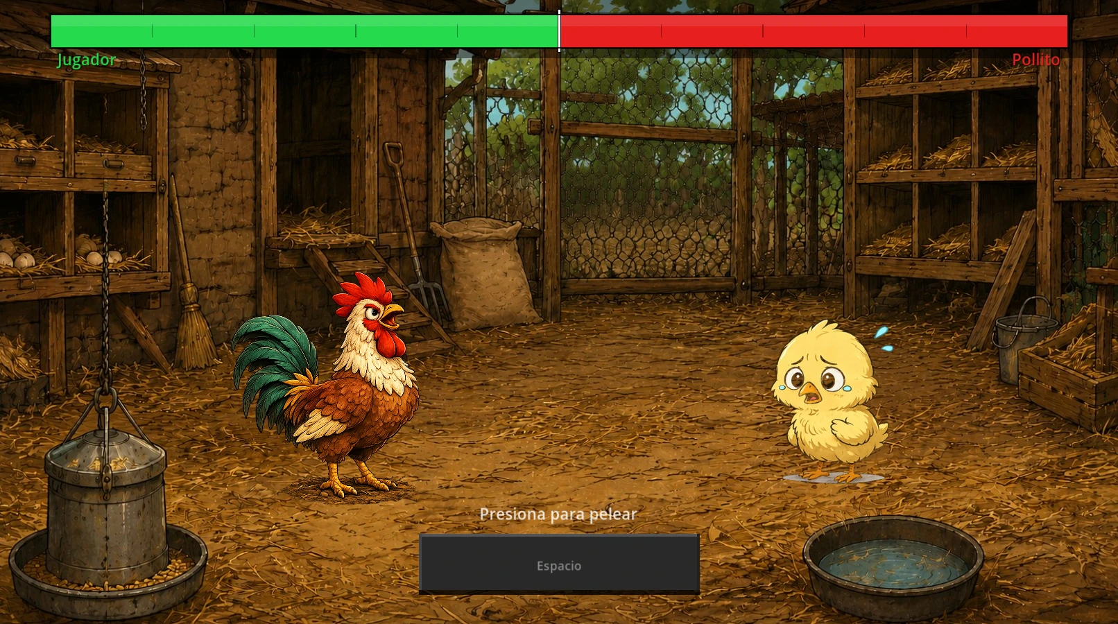 Cluck Battle gameplay screenshot for field note 5