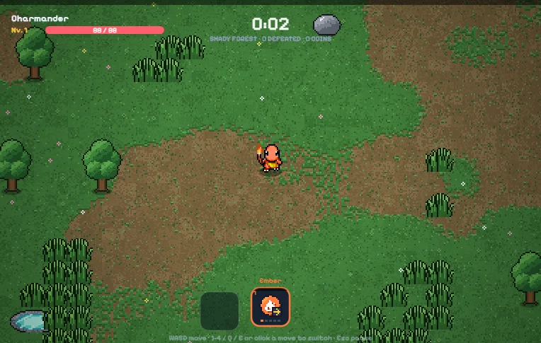Pokemon Survivor gameplay screenshot for field note 4